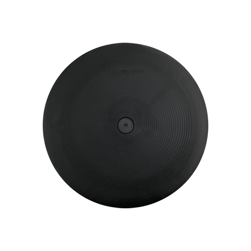 Lemon 15" China cymbal black practice pad with realistic playing feel and curved edge design by Lemon.