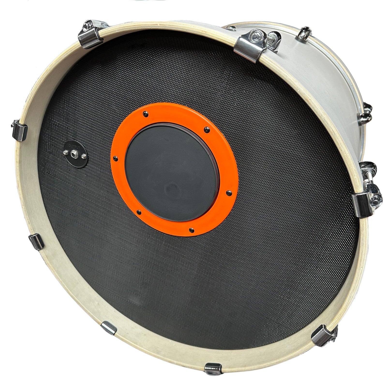 Lemon Rock Shell Set bass drum with full-size wooden shells and black dual-ply mesh head by Lemon