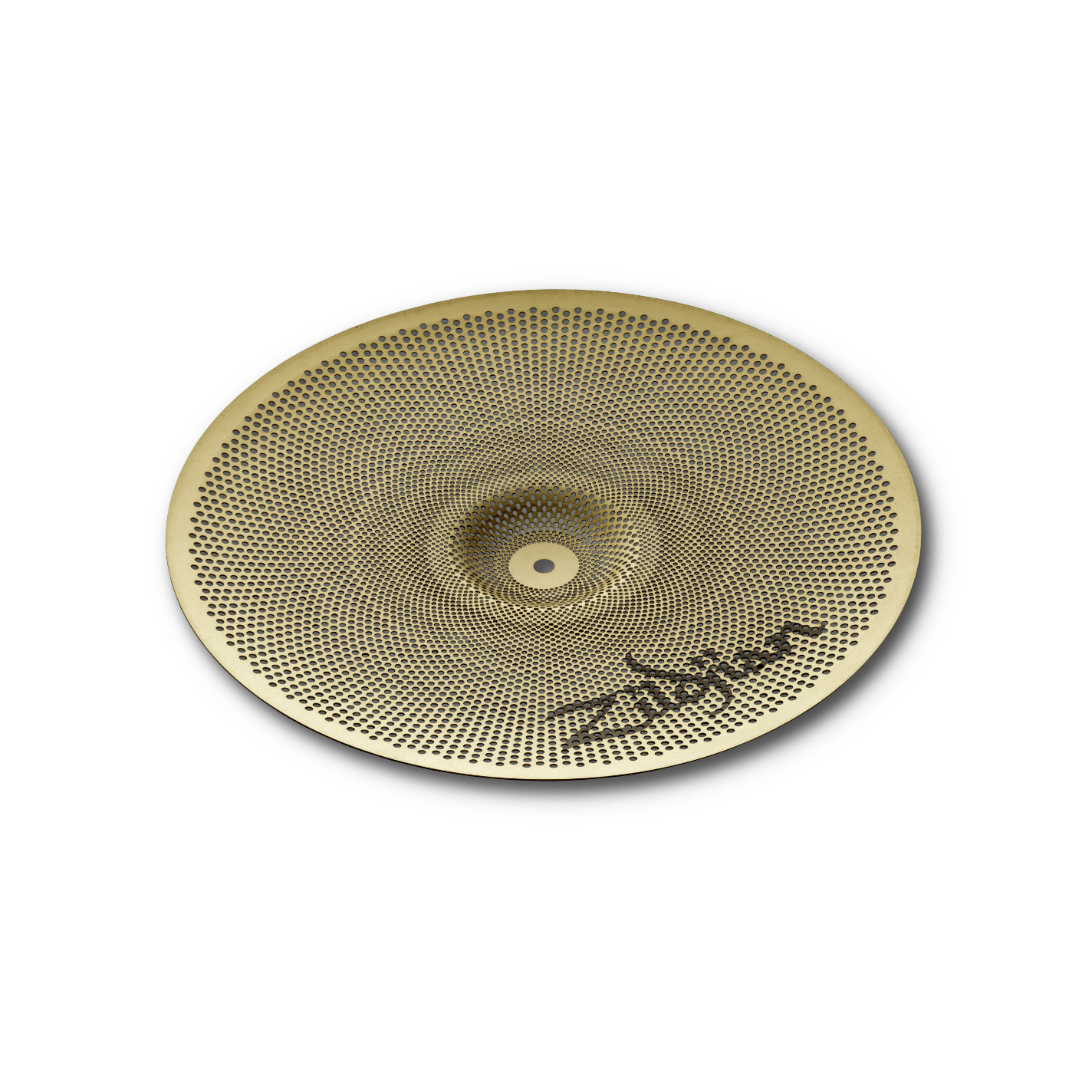 Zildjian 18" L80 Low Volume Crash Ride - bottom angle shot
