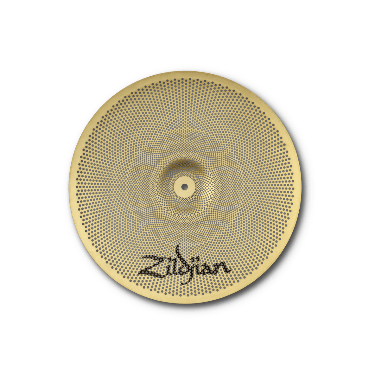 Zildjian 18" L80 Low Volume Crash Ride - bottom coin shot