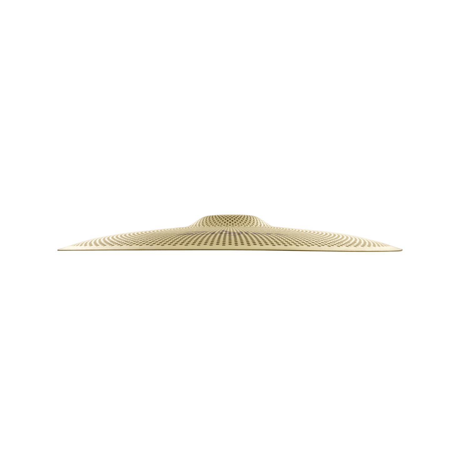 Zildjian 18" L80 Low Volume Crash Ride - profile shot