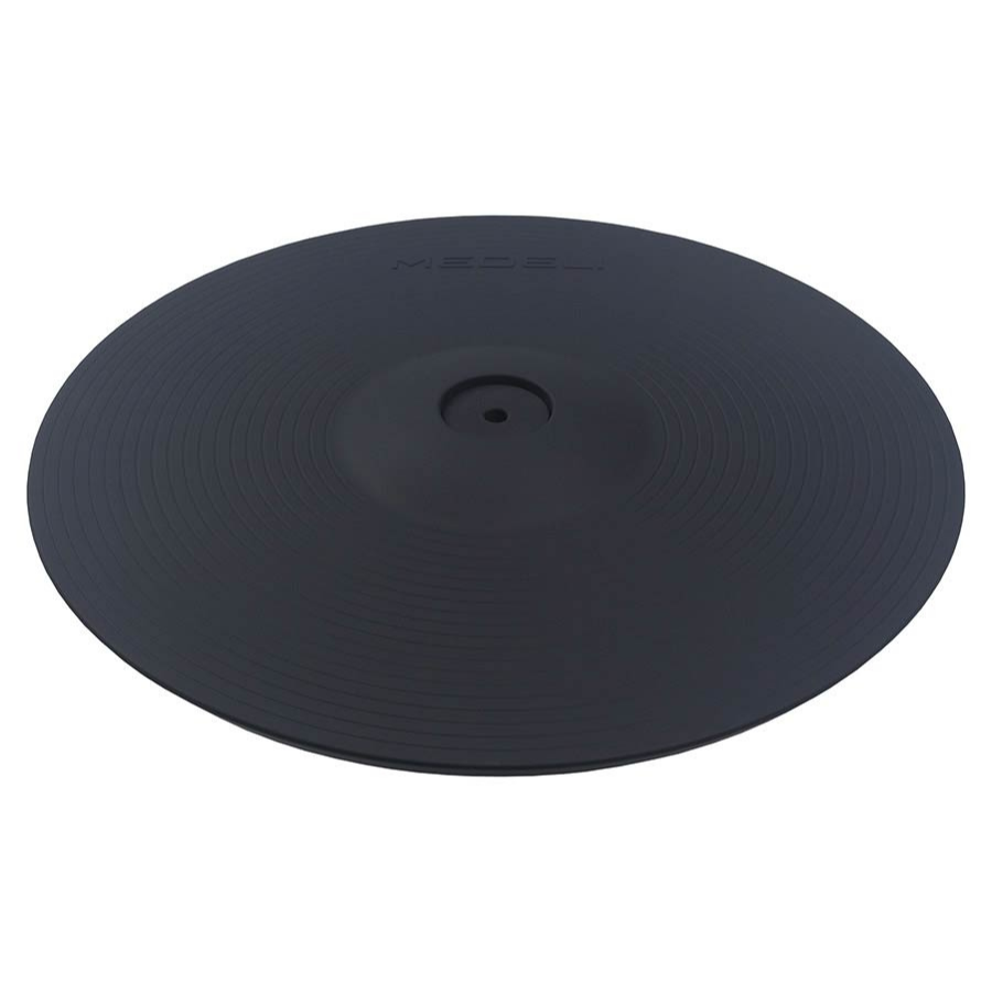 Medeli 16" ride cymbal for MZ700 / MZ900 series - CS1631 electronic drum cymbal pad in black rubber material