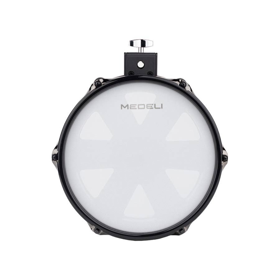 Medeli MZ725 digital drum kit in XL setup mesh head drum pad with realistic feel and Medeli branding