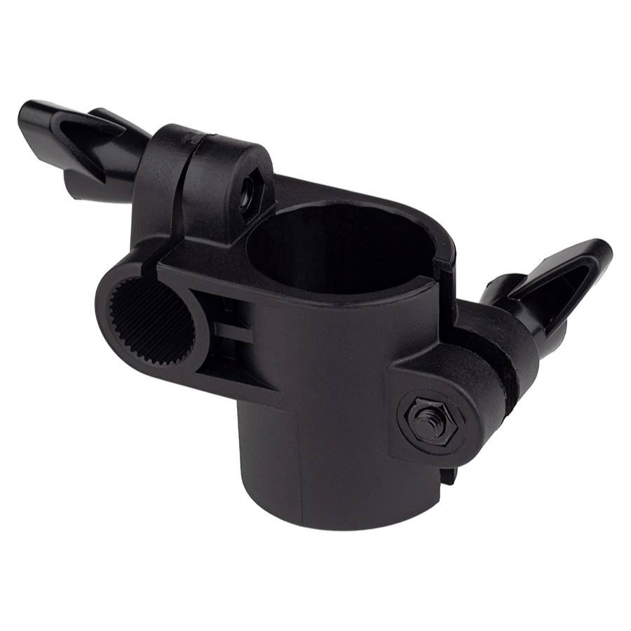 Medeli Rack clamp for MZ923, black sturdy holder clamp designed by Medeli for secure drum kit mounting.