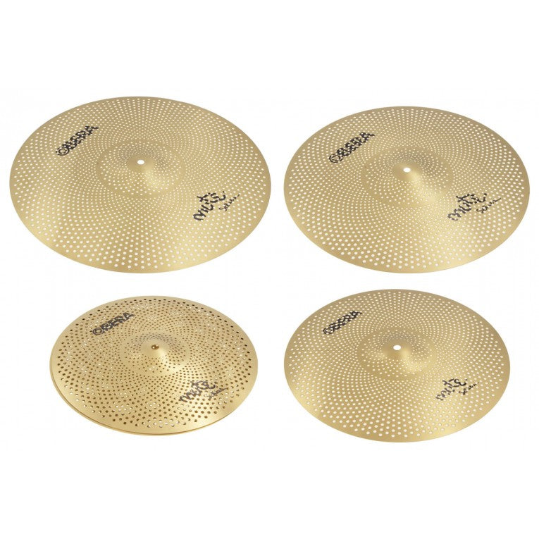 Obera Silent cymbal set 14 / 16 / 18 / 20 - Brass