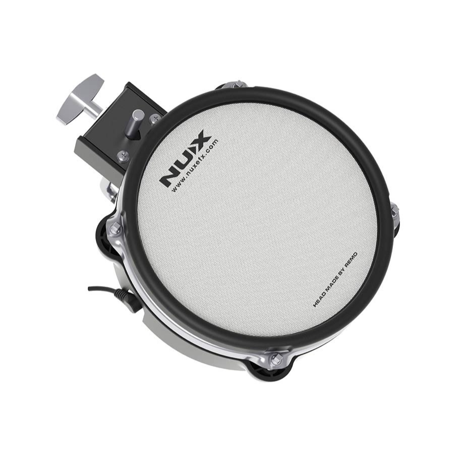 NUX DM-7X All Mesh Head (REMO) Professional Digital Drum Kit with Remo mesh head and velocity-sensitive drum pad by NUX.