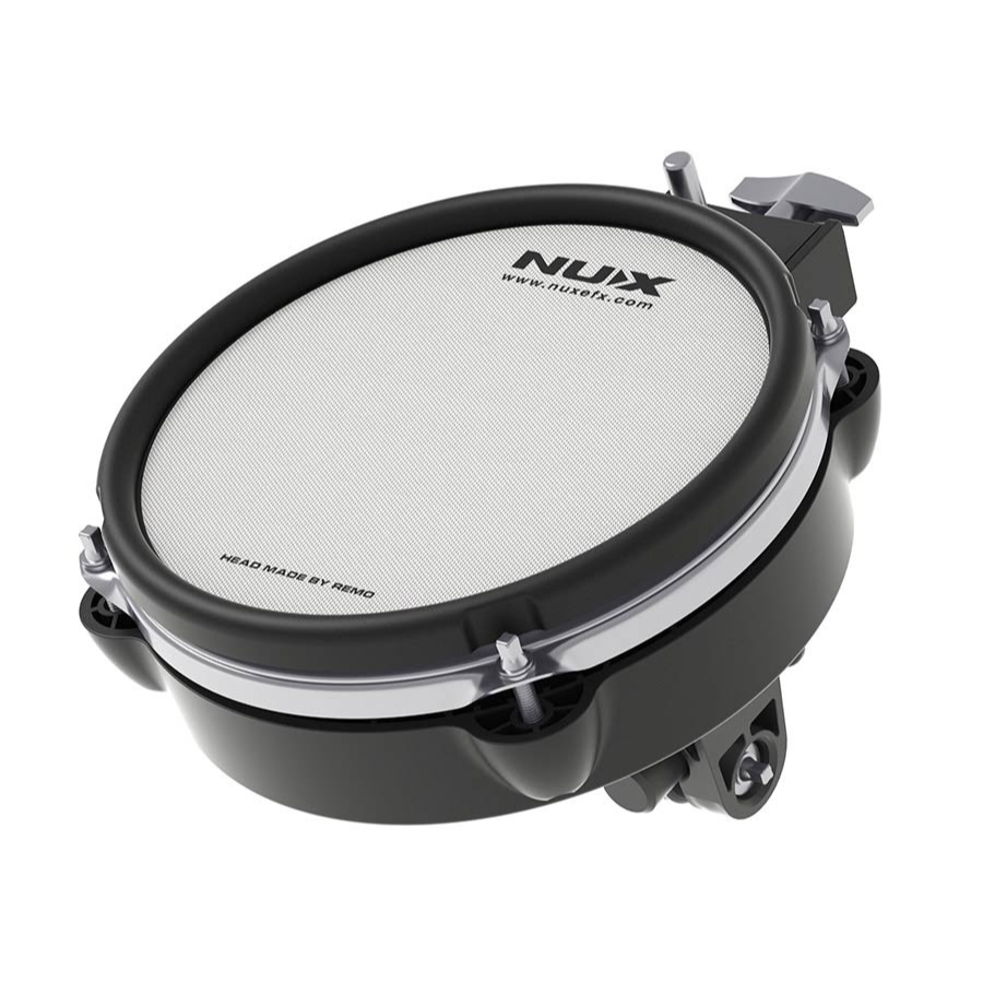 NUX DM-7X All Mesh Head (REMO) Professional Digital Drum Kit pad with Remo mesh head and advanced velocity-sensitive surface by NUX