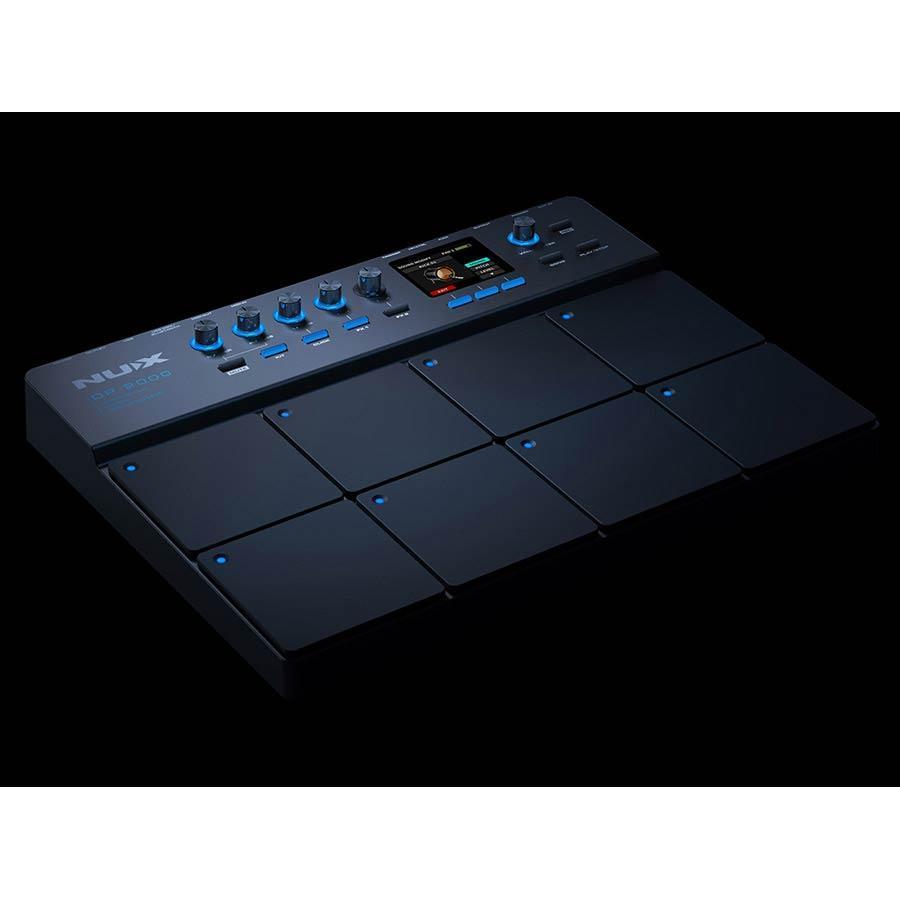 NUX DP-2000 Digital Percussion Pad with 8 velocity-sensitive pads and control knobs for dynamic drumming by NUX.