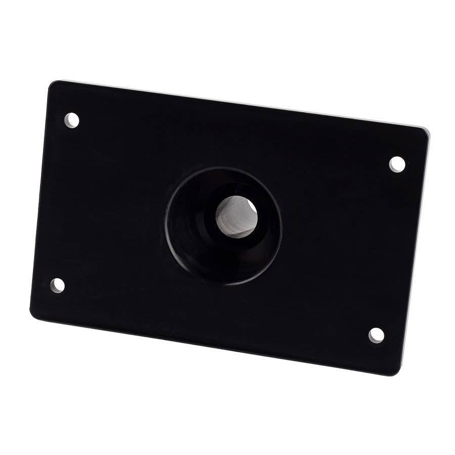 NUX DP-2000 Digital Percussion Pad mounting bracket in black metal with four screw holes for secure attachment