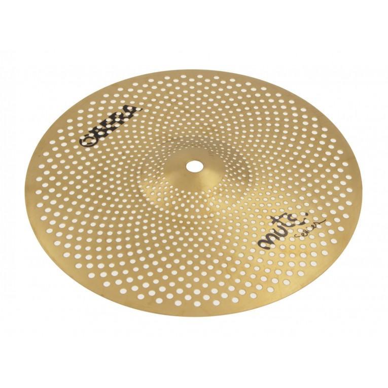 Obera 10" Silent splash - Gold cymbal with perforated design for low volume play by Obera