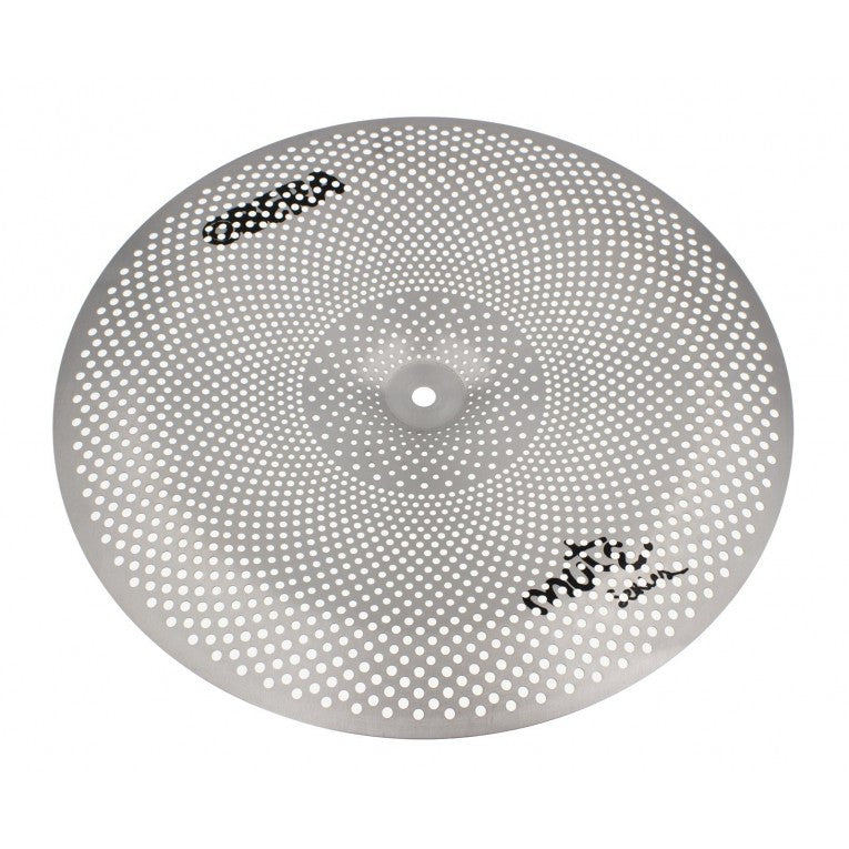 Obera 18" China - Silent cymbal with perforated design for 80% quieter play, ideal for home and acoustic gigs by Obera.