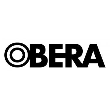 Obera 14" Silent hihat - Gold logo in black, representing Obera brand for low volume cymbals.