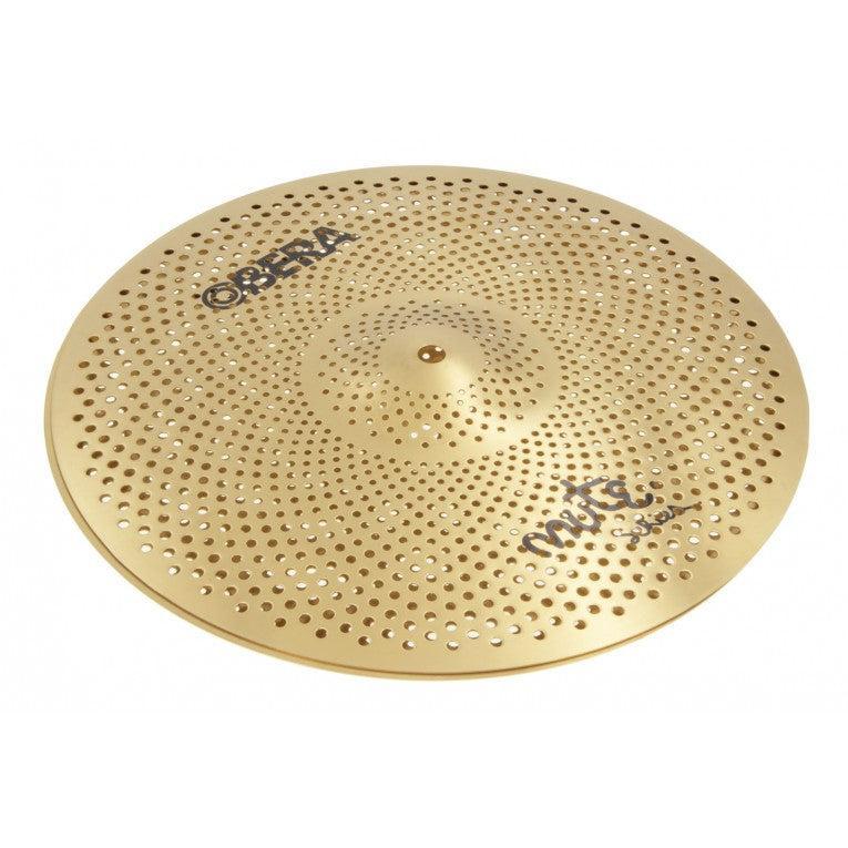 Obera Silent cymbal set 14 / 16 / 18 / 20 - Brass low volume perforated cymbal with authentic feel by Obera