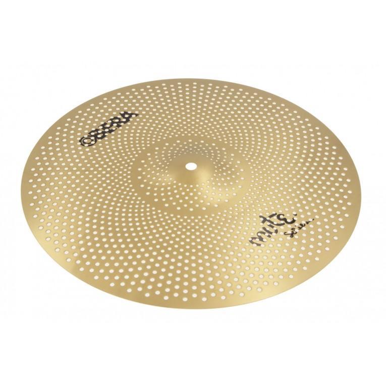 Obera Silent cymbal set 14 / 16 / 18 / 20 - Brass low volume brass cymbal with perforated design by Obera