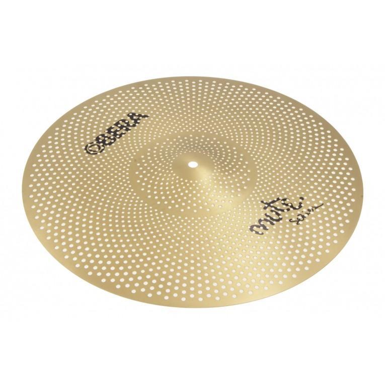 Obera Silent cymbal set 14 / 16 / 18 / 20 - Brass low volume cymbal with authentic feel and brass color finish