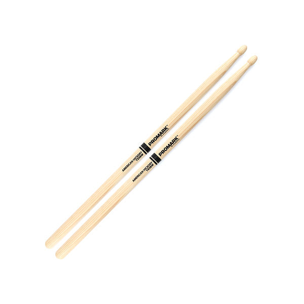 ProMark Classic Forward 5B Hickory Drumsticks, Oval Wood Tip