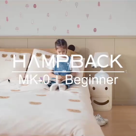 Hampback MK-0 electronic drum set for beginners and children