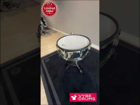 Lemon 14 inch silver metal multi-trigger mesh head snare - LIMITED EDITION