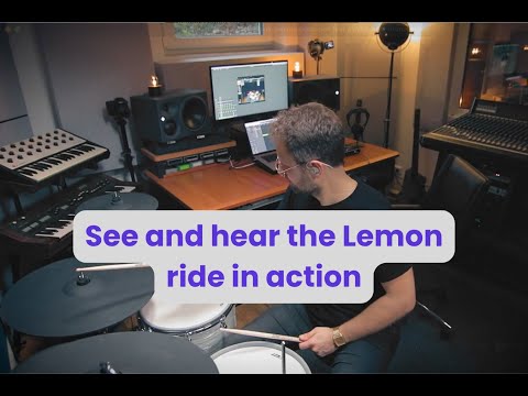 Lemon 18 inch ride cymbal