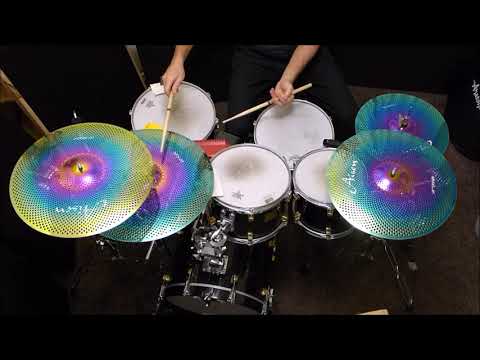 Aisen low volume cymbal set - Gold