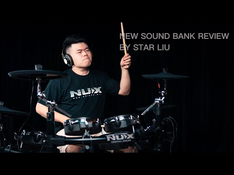 NUX DM-7X All Mesh Head (REMO) Professional Digital Drum Kit