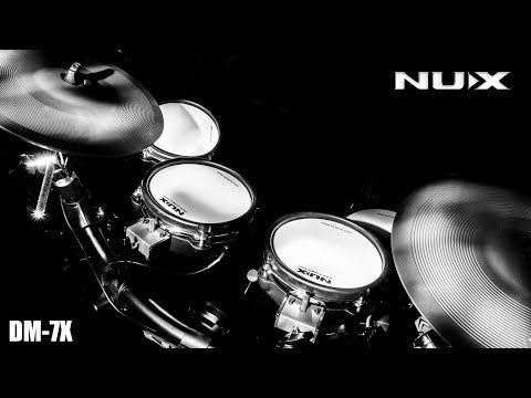 NUX DM-7X All Mesh Head (REMO) Professional Digital Drum Kit