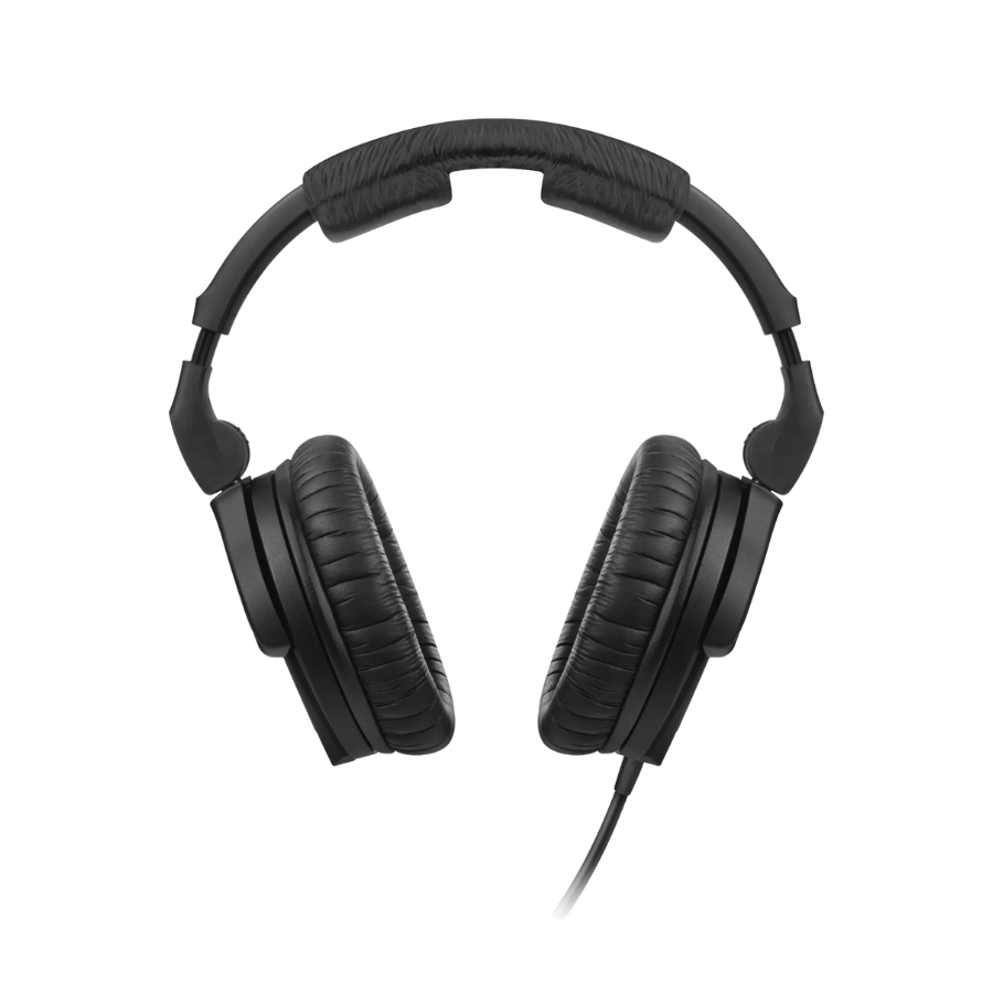 Sennheiser HD 280 PRO Monitoring Headphones black closed around-the-ear headphones with padded headband by Sennheiser