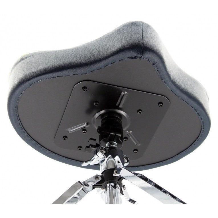 SPAREDRUM DTHS1-BSR - PRO DRUM THRONE SADDLE SHAPED DOUBLE-BRACED LEGS - NAVY BLUE drum throne by SpareDrum