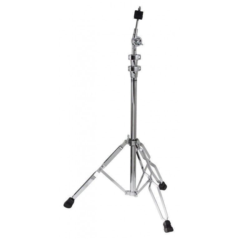 Medeli TP110 mini-kit bundle cymbal stand with double-braced legs, sturdy chrome build by Vybe Drums