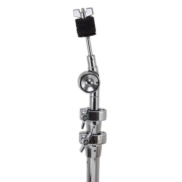Sparedrum HCS1 - Cymbal Stand Straight Double-Braced Legs chrome adjustable stand with toothed joint and cymbal sleeve by SpareDrum