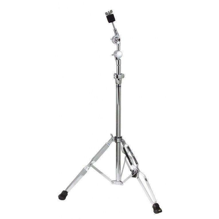 Sparedrum HCS1B - Cymbal Boom Stand Double-Braced Legs by SpareDrum with chrome finish and adjustable height.