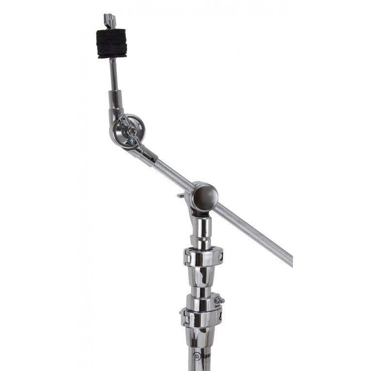 Sparedrum HCS2B - Pro Cymbal Boom Stand Double-Braced Legs with adjustable arm and memory lock, polished chrome finish