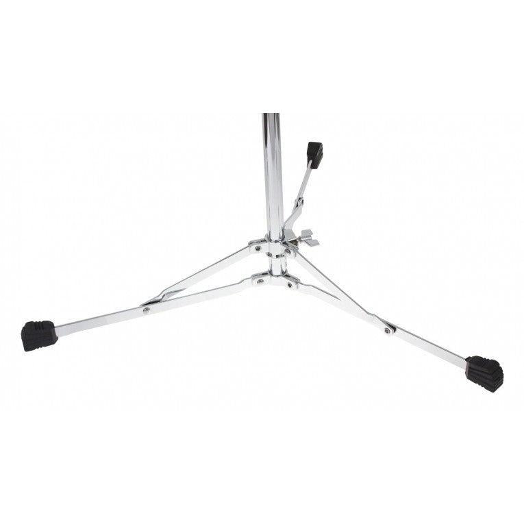 Sparedrum HCS3B - Cymbal Boom Stand - Flat legs with chrome finish and rubber feet for stability by SpareDrum