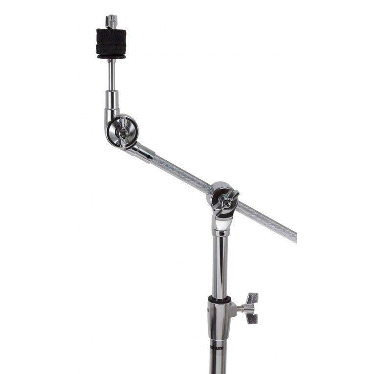 Sparedrum HCS3B - Cymbal Boom Stand - Flat legs with chrome finish by SpareDrum for drum kit setup.