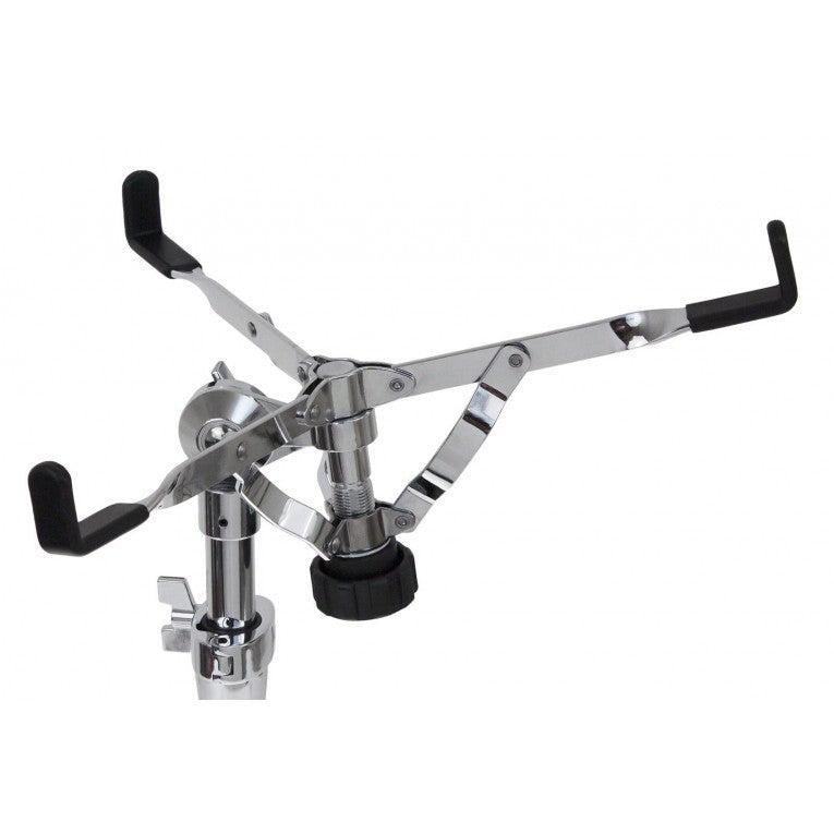 Sparedrum HSS1 - Snare Drum Stand Double-Braced Legs with chrome finish and adjustable basket support from SpareDrum