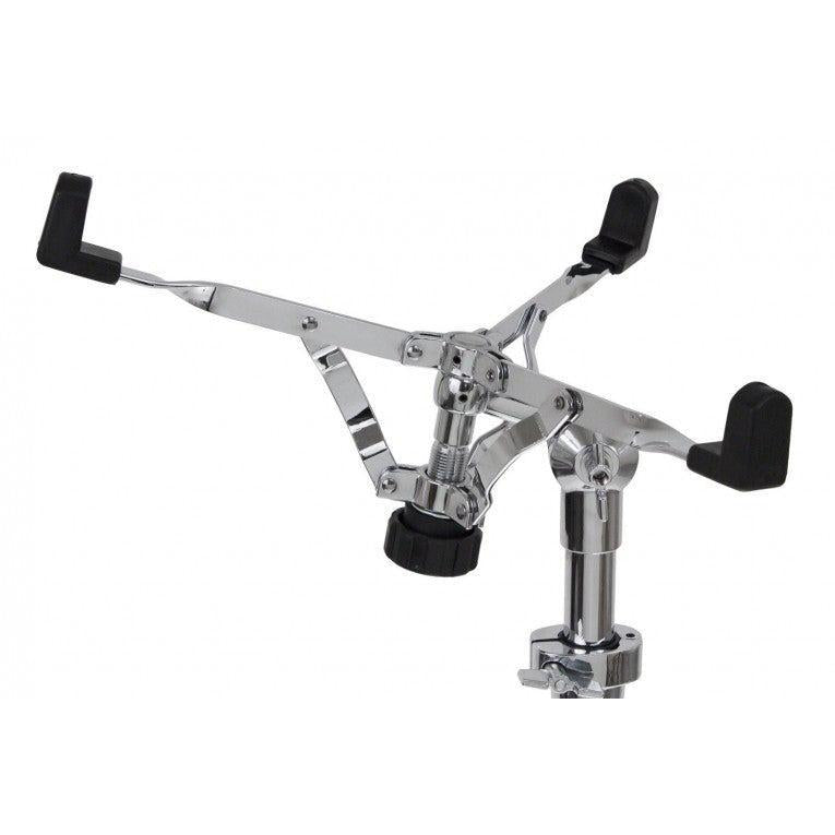 Sparedrum HSS2 - Pro Snare Drum Stand Double-Braced Legs with chrome finish and adjustable basket by SpareDrum