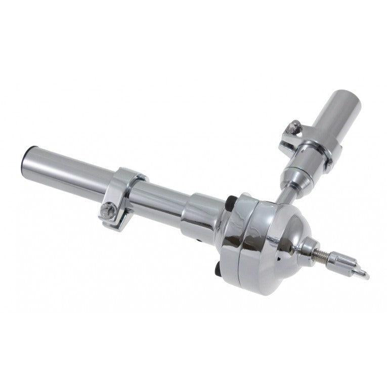 SPAREDRUM THB78 - TOM HOLDER BALL JOINT 7/8" TUBE with chrome finish and adjustable nylon ball joint by SpareDrum