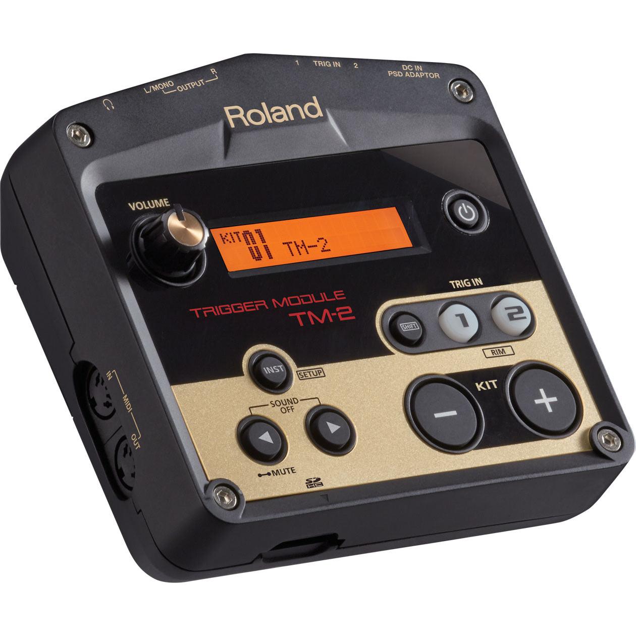Roland TM-2 trigger module, angled view