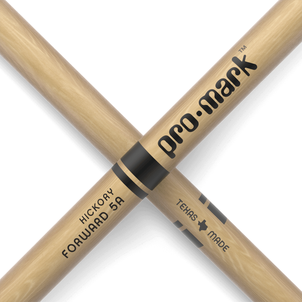 ProMark Classic Forward 5A Hickory-Drumsticks, ovale Holzspitze