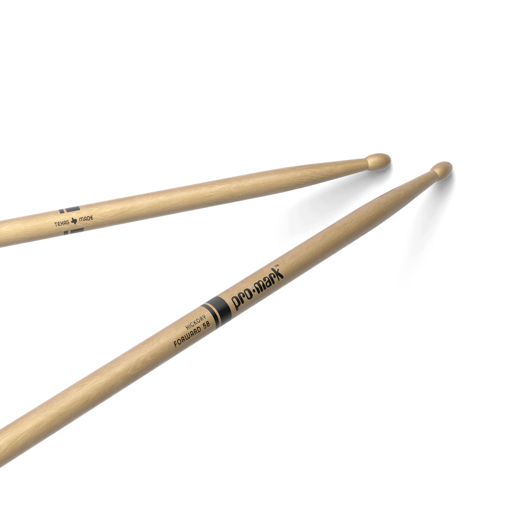ProMark Classic Forward 5B Hickory-Drumsticks, ovale Holzspitze