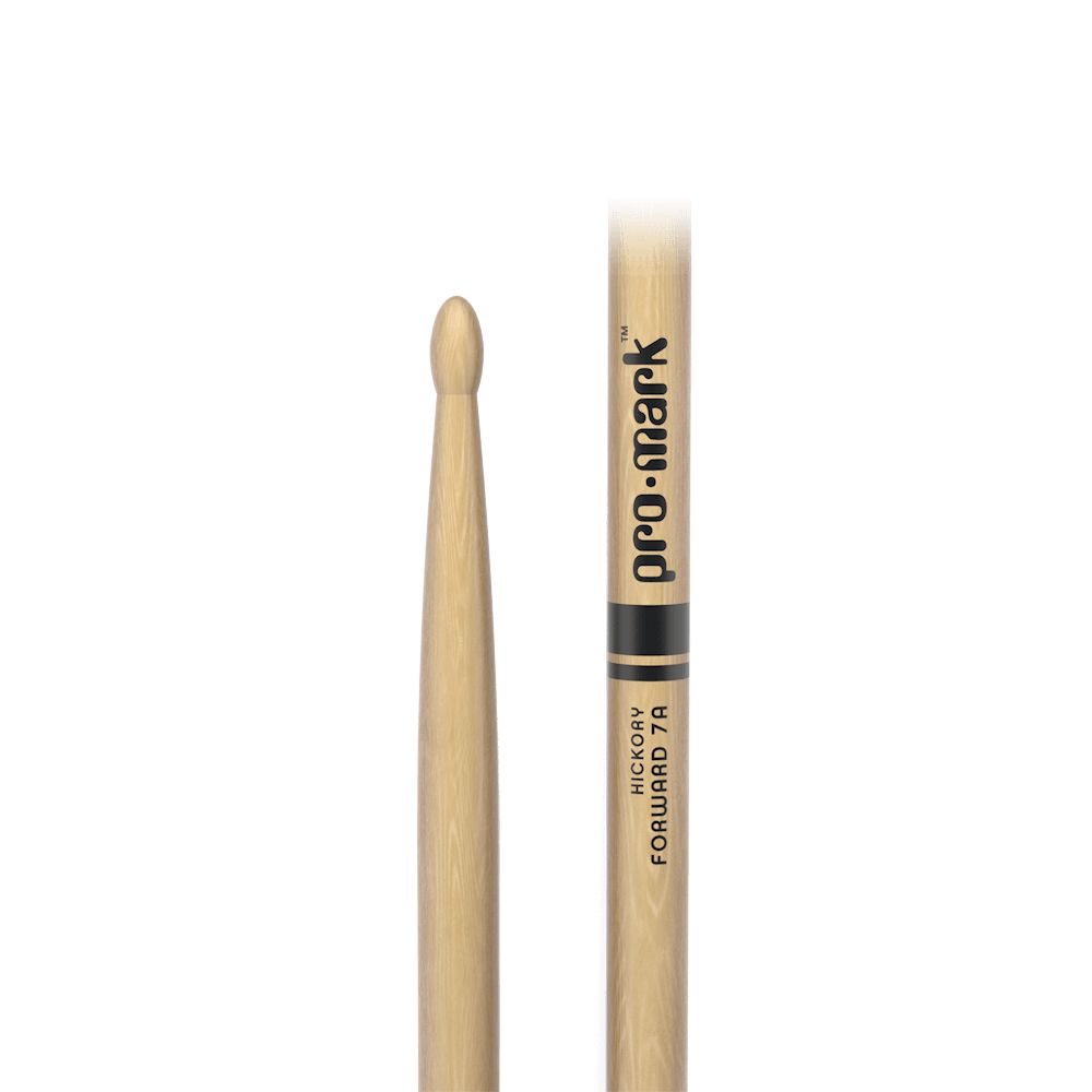 ProMark Classic Forward 7A Hickory-Drumsticks, ovale Holzspitze