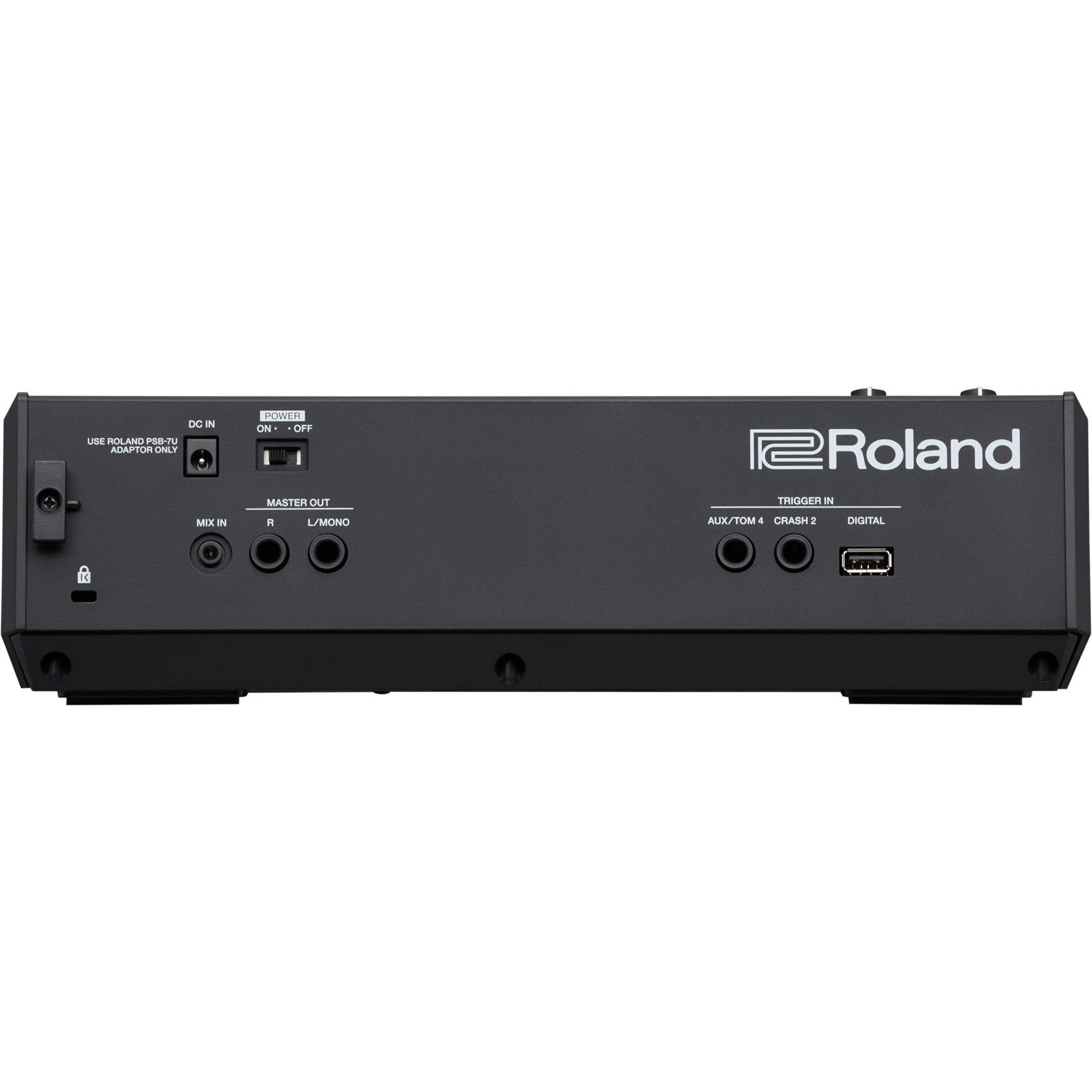 Roland V31 drum sound module, rear panel connections