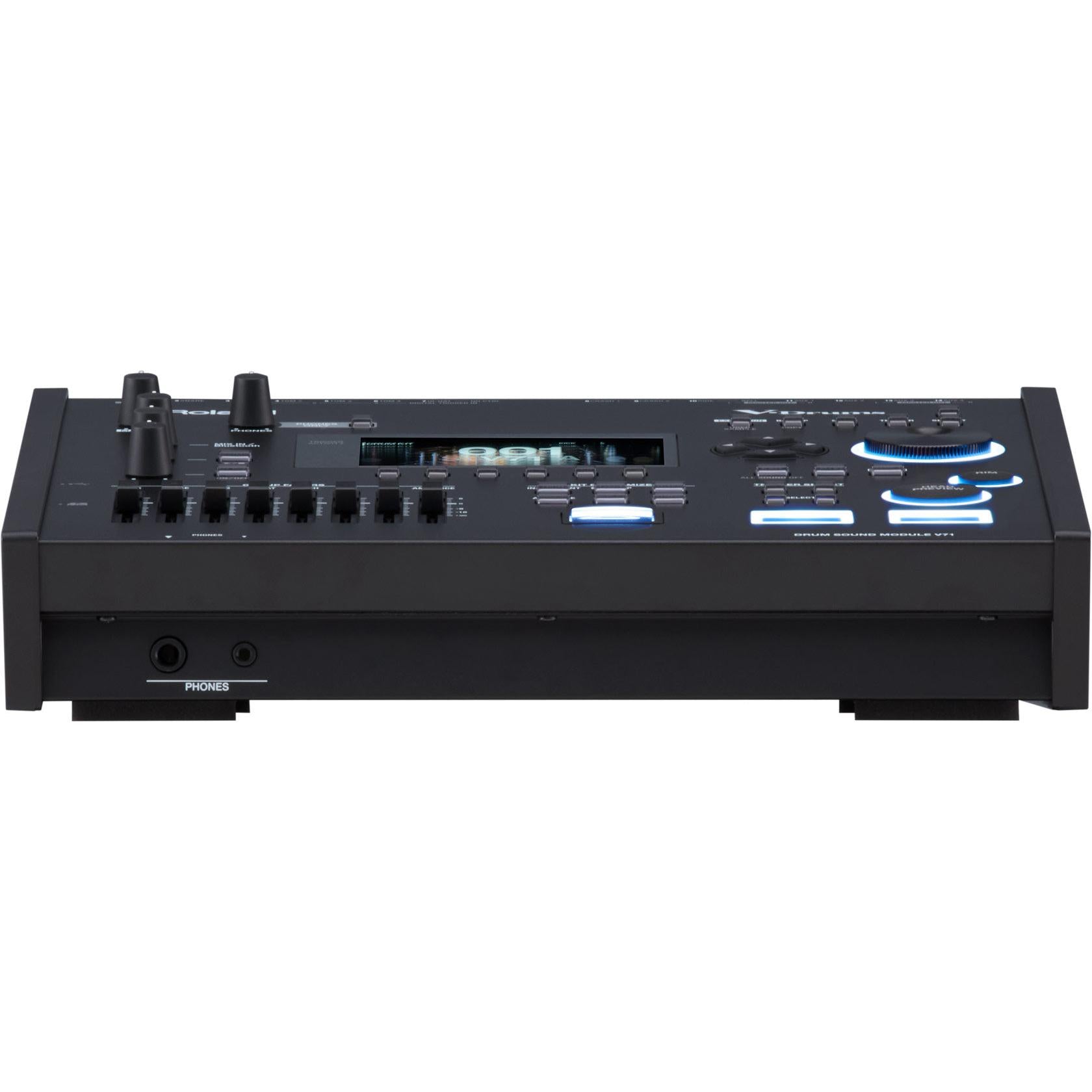 Roland V71 drum sound module, front view