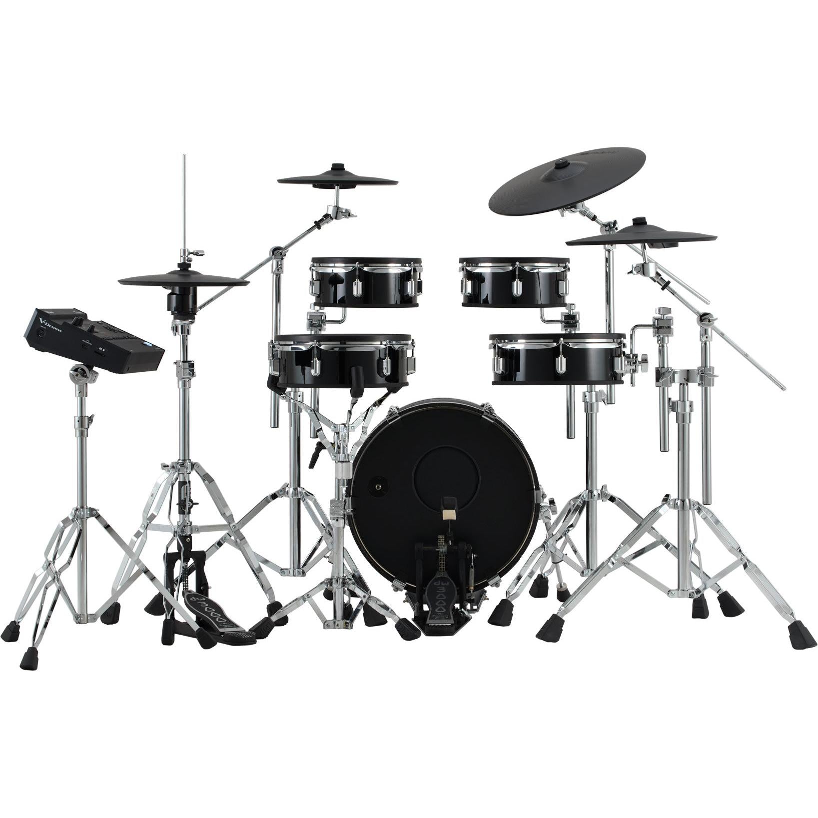 Roland VAD316 electronic drum kit, drummer's view with V31 module