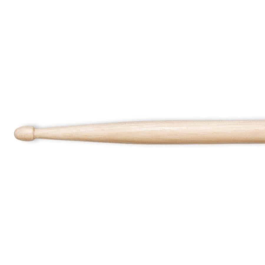 VIC FIRTH 5A American Classic Hickory Drum Sticks made from dense hickory wood with a rounded tip by VIC FIRTH