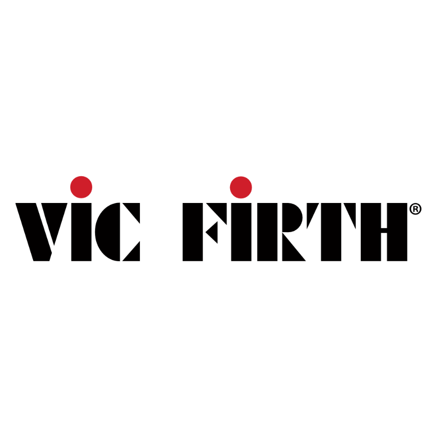 VIC FIRTH 7A American Classic Hickory Drum Sticks logo with distinctive black and red graphic design by VIC FIRTH