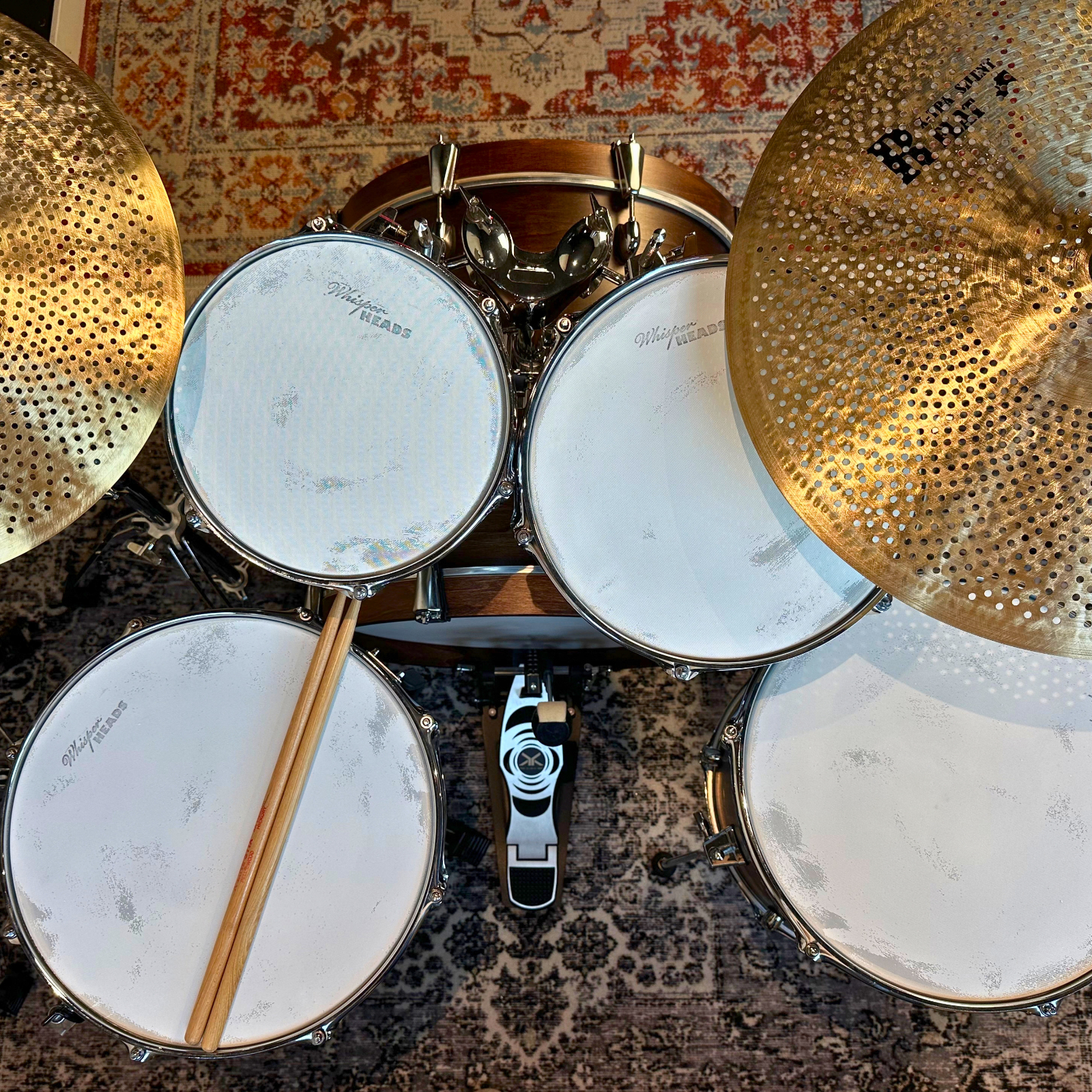 WhisperDrums WhisperHEADS 10" Low-Volume-Übungsfell