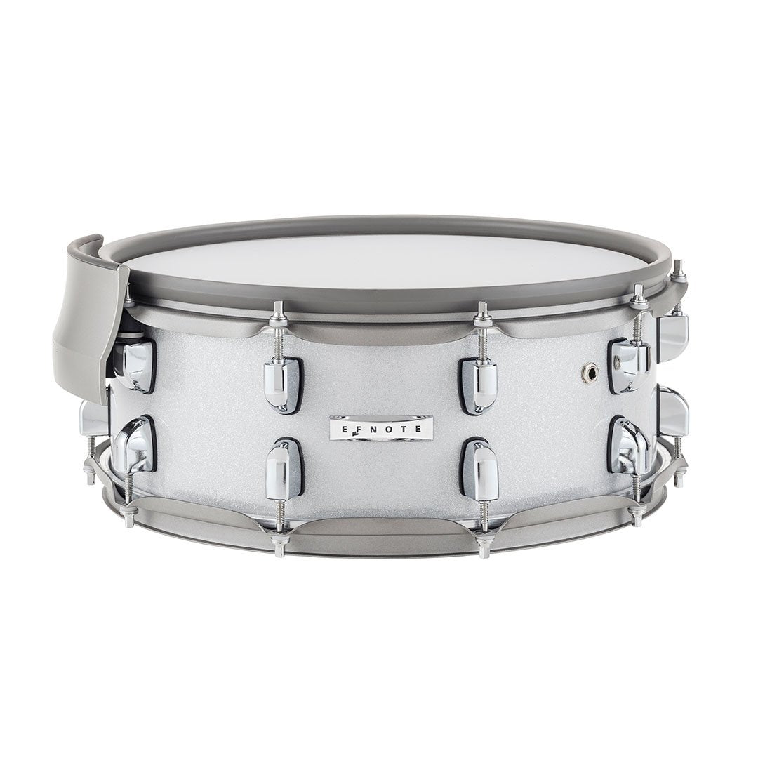 EFNOTE 14" snare drum white sparkle finish EFD-S1455-WS
