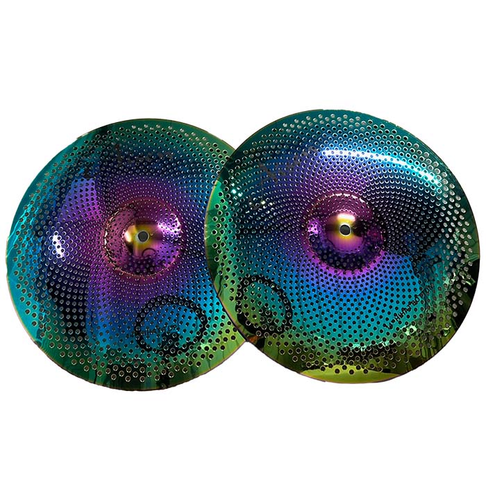Aisen low volume cymbal set - rainbow