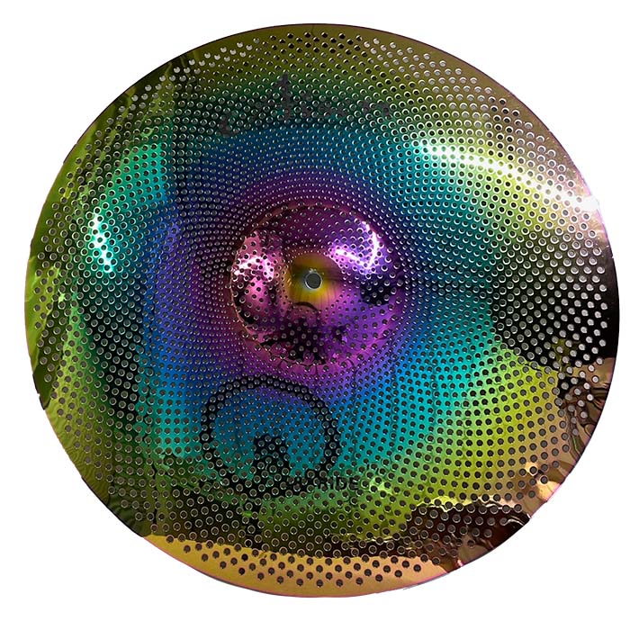 Aisen low volume cymbal set - rainbow